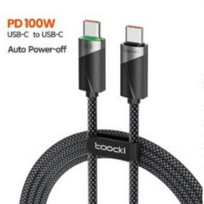 Toocki 100W PD Dual USB-C Fast Charging Cable for Huawei & Apple 15/16.
