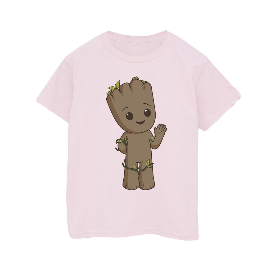Marvel Womens/Ladies I Am Groot Cute Groot Cotton Boyfriend T-Shirt