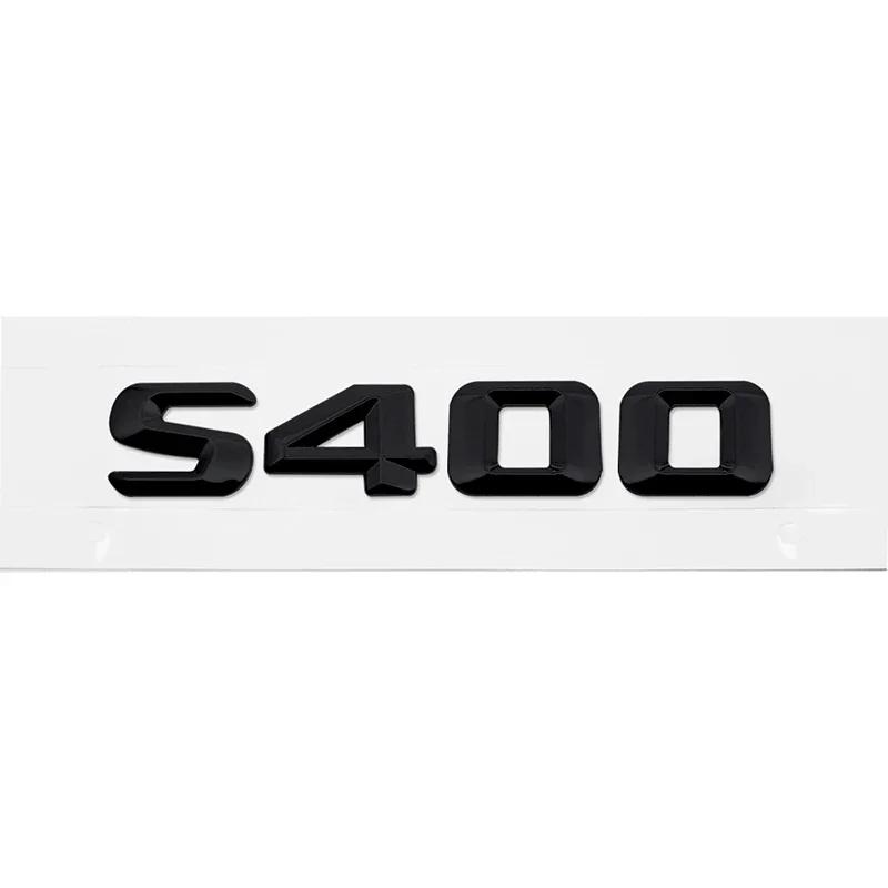 

Modified 3D Car Letter Sticker Rear Trunk Tail Decorative Badge Emblem for Mercedes Benz S400 S420 S430 S450 S500 S550 S600 S650 Plastic
