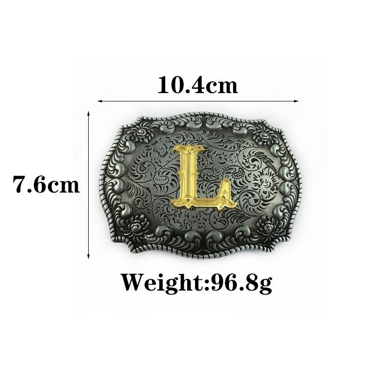 Curea retro, la modă, de calitate nouă, pentru bărbați, în două culori, litera L, cu două straturi, din piele de vacă, pentru bărbați