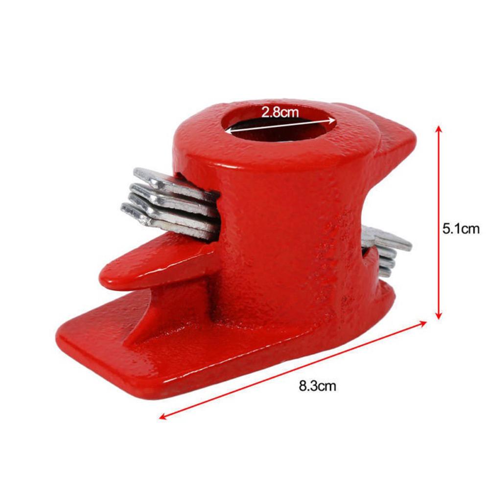 3/4 Zoll Hochleistungs-Rohrschelle für die Holzbearbeitung, Holzklebung, Rohrschelle aus Stahl, Gusseisen, Rohrschelle, Befestigung, Tischler-Handwerkzeug
