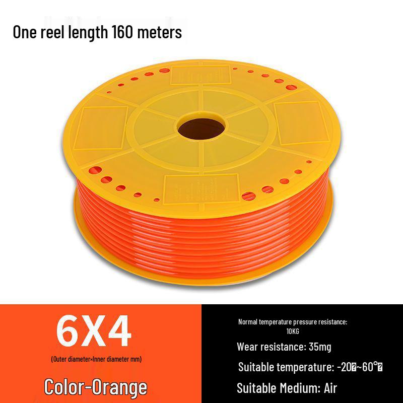 High-Pressure 8MM PU Pneumatic Air Hose for Air Compressors