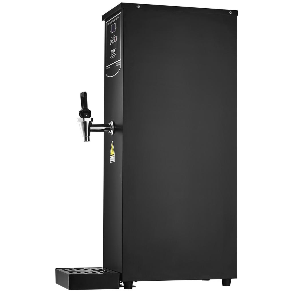 Commercial Water Boiler, Electric Hot Water Dispenser with 316 Stainless Steel Heating Tube, 1500W Step-by-step Fast Heating 50L Per Hour Hot Water