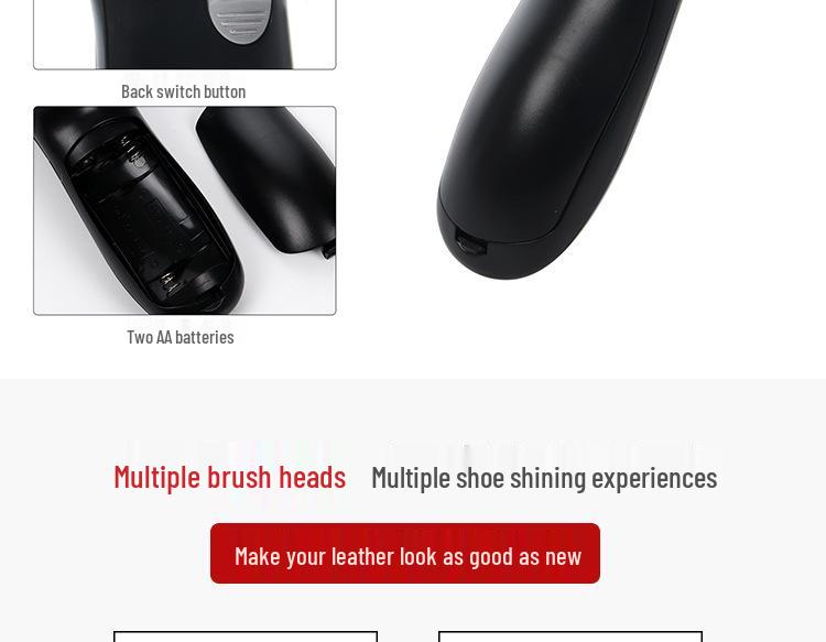 Portable Electric Shoe Polisher: Handheld Auto Oiling & Leather Maintenance Brush