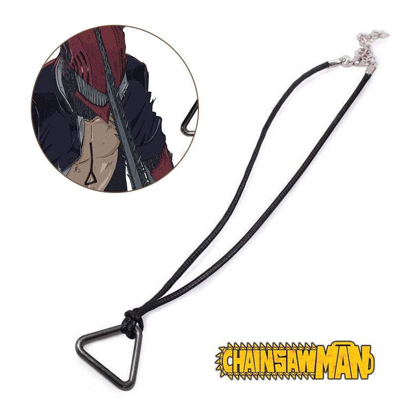 Stilvolle Anime Chainsaw Man Halskette mit Verwandlungs-Requisite Schmuck für Fans Sammlung