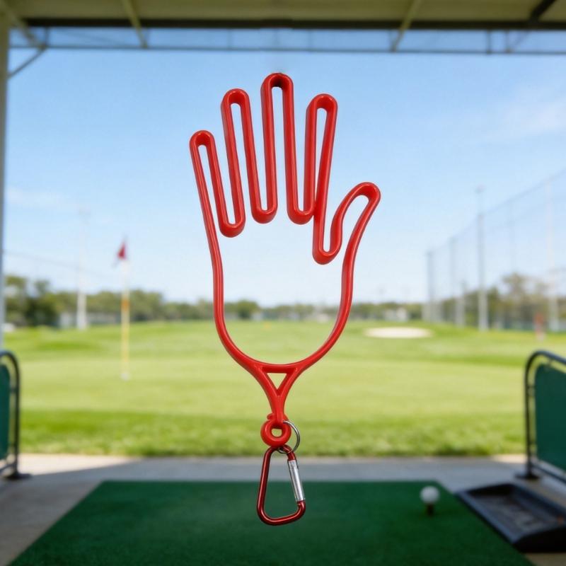 2Pcs Golfs Glove Stretcher Support Frame Golfs Glove Holder Hanger Keeper Rack Golfs Glove Dryer Shaper Tool for Golfer