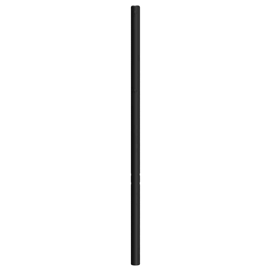 Vidaxl Metalowe Wezgłowie, Czarne, 193 Cm