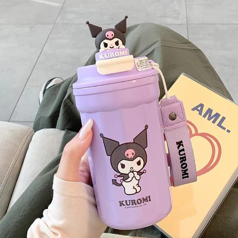 Insulated Travel Mug With Straw For Office And Outdoor Use
