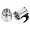 Espresso Stainless Steel Moka Pot 2 Cup 100ml Stovetop Espresso Maker Classic Coffee Maker Home Use