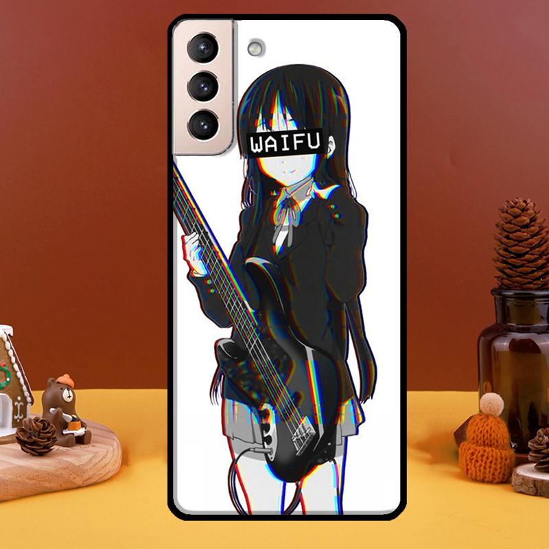 K on! Husa Hirasawa Yui pentru Samsung Galaxy S21 Ultra S20 FE S8 S9 S10 Note 10 Plus Note 20 S22 Ultra