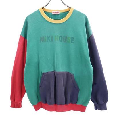 Langarm Sweatshirt L Grün System Herren Gebraucht