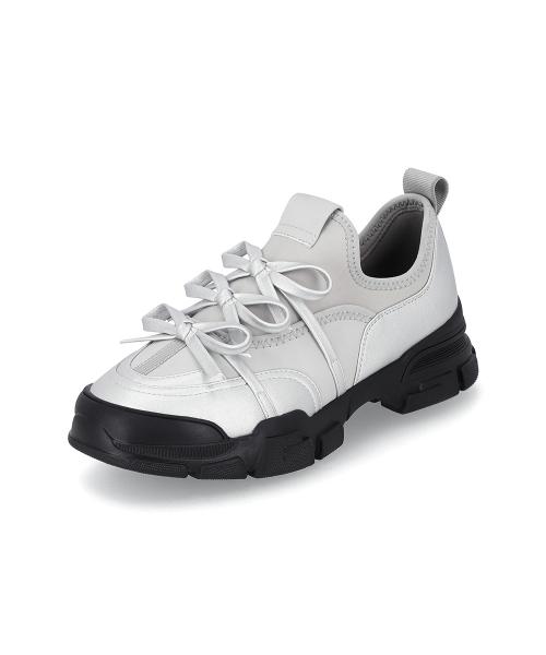 [ELCANTO] Matz Women's Ribbon Slip-On Sneakers 3cm LCWS06M613