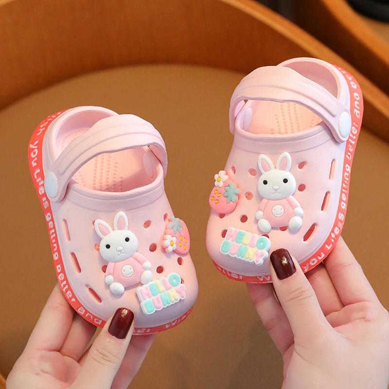 Children's Cartoon EVA Clogs - Summer, Non-Slip, Cute Slippers for Boys & Girls