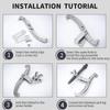3" 4" 6" inch Heavy Duty Three-jaw Puller 3 Legs Bearing Removal Tool Hub Auto Gear Puller Triangle Small Puller