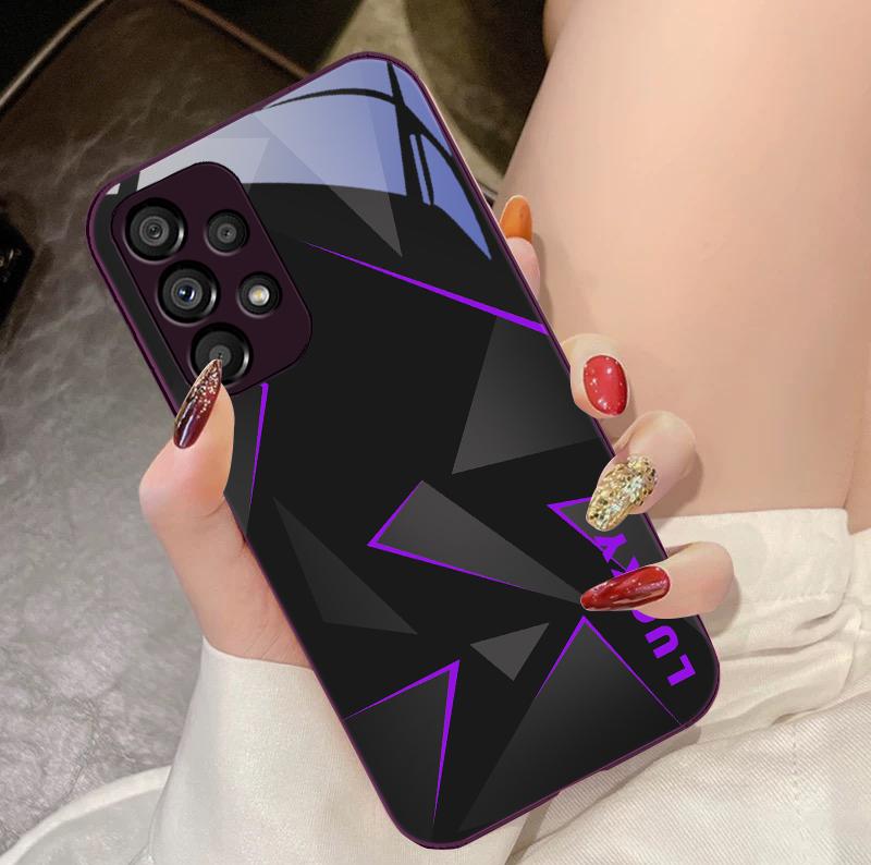 

Line Diamond Grid For Samsung Galaxy S10 4G S20 11E 30 S21 21Fe 22 S24 Pro S23 Ultra 5G S8 S9 Tempered Glass Phone Case For Samsung S9