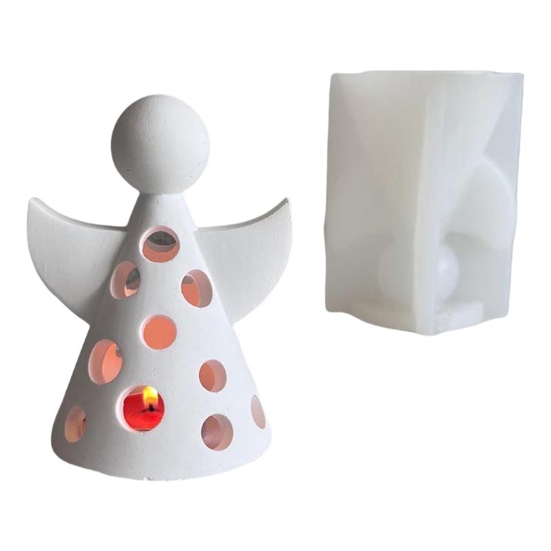 Liebevolle Figur Engelsförmiges Formset Robustes Silikon Modeaccessoire Tragbar für Kinder über 3 und Erwachsene