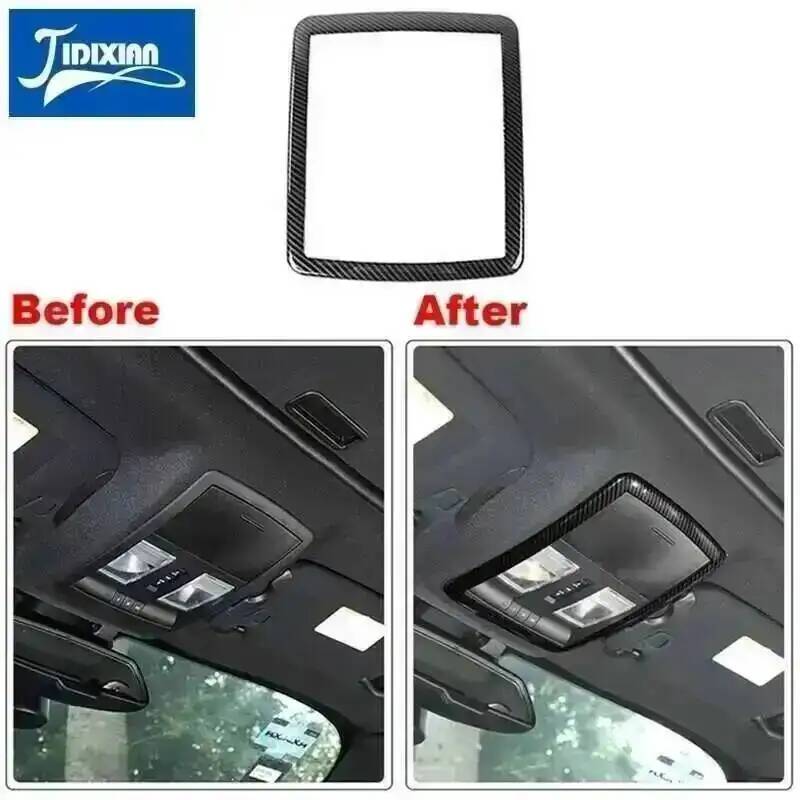 JIDIXIAN Car Reading Light Lamp Decoration Frame Cover Fit for Dodge Challenger 2010-2026 Car Interior Accessories