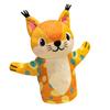 Movable Mouth Stuffed Plush Squirrel Toys Squirrel Hand Finger Story Puppet  Story Time
