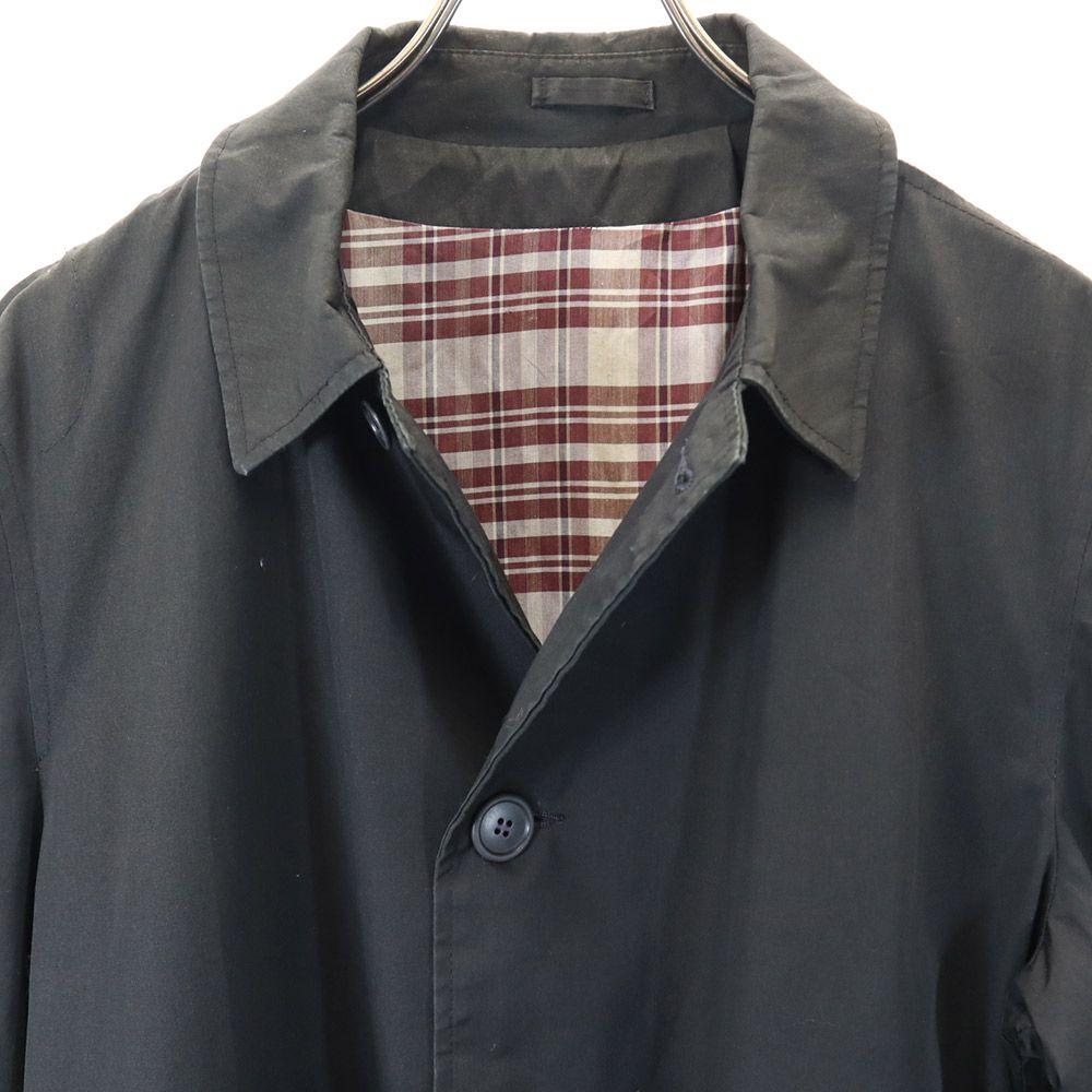 Sears 70s Vintage Stainless Collar Coat Black Men's Used