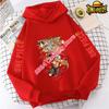 Spring Autumn Boys Girls Luffy Zoro Hoodies One Piece Anime Kids Sweatshirts Pullover Hooded Casual Streetwear Fashion Costume