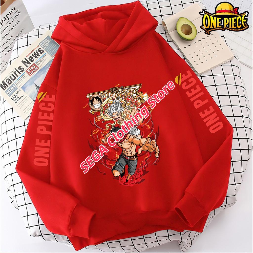 Spring Autumn Boys Girls Luffy Zoro Hoodies One Piece Anime Kids Sweatshirts Pullover Hooded Casual Streetwear Fashion Costume