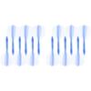 6Pcs Integrated Dart Flights and Shafts 4BA Soft Screw In-One Dart Flight Integrated Dart and Flights for Indoor Outdoor Playing