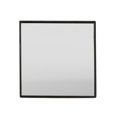 Quadratischer Spiegelständer Schwarz