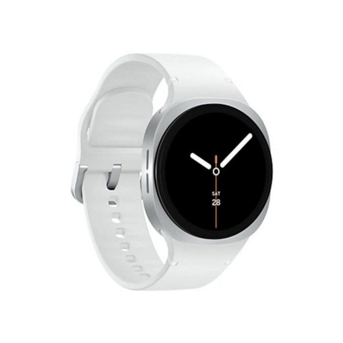 Smartwatch Samsung Galaxy Watch8 GPS AMOLED 40mm Blanco plata coaching de salud Wear OS