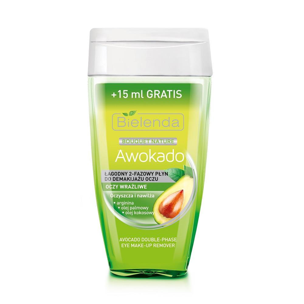 Bielenda Avocado Dual-Phase Eye Makeup Remover - 140ml Professional Cleanser