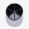 New Era New York Yankees Basic Fitted Cap Black White 11591127