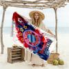 Bayern Munich Neon Art Customized Name Beach Towel Super Soft Microfiber Quickdry Fabric Suitable for Swimming Gym Camping Yoga Vacation