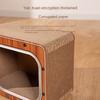 Creative Cat Scratching Board TV Cat Box Scratch Resistant Wear Resistant Three-dimensional Pet Toy Carton No Scraps Pet Habitat