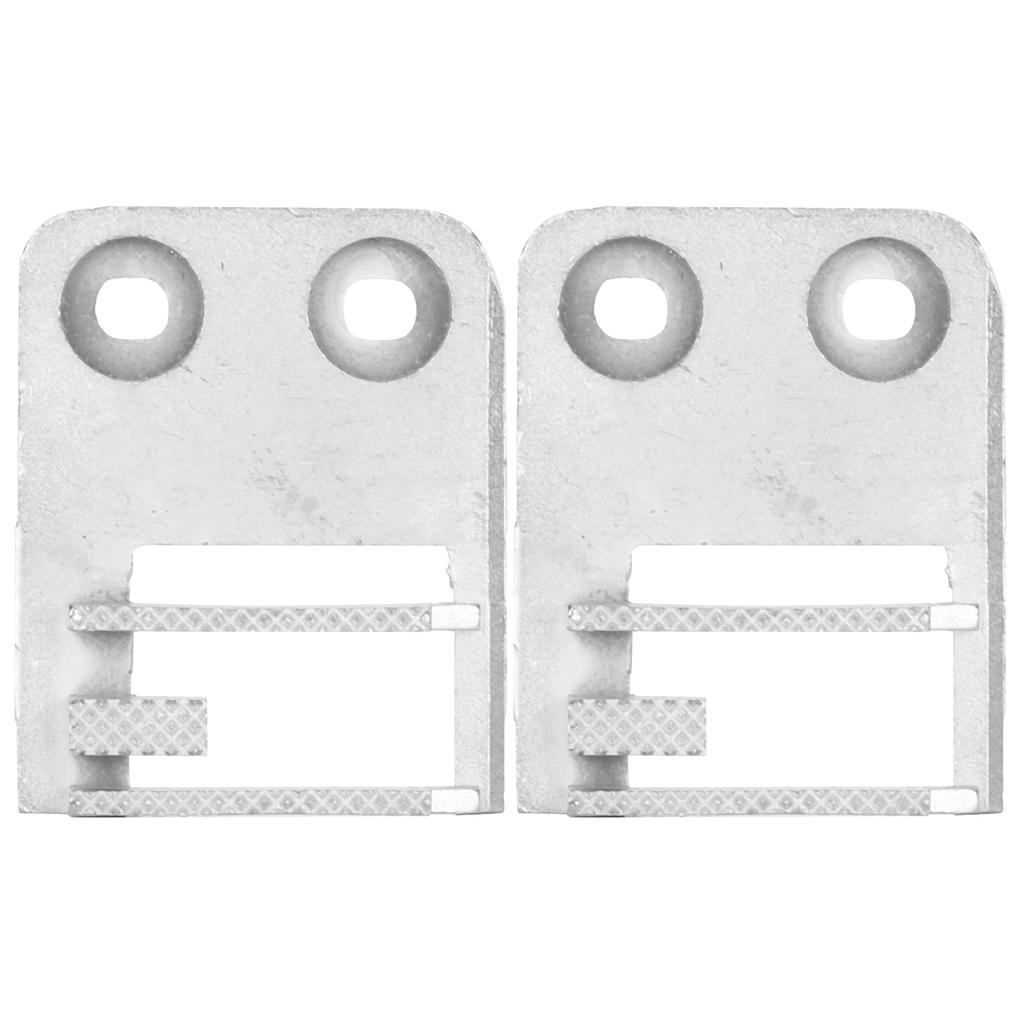 2 Stücke Multifunktions Nähmaschine Transporteur E-förmige Nadelplatte 735081004 für JANOME