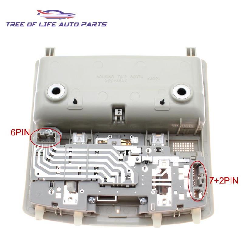 Overhead Console Reading Light & Sunroof Switch For Mazda CX9 CX-9 2010 2011 2012 2013 2014 2015 TD1269970 TD1169970 TD12-69-970
