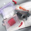 Change Storage Bag Mesh Zipper Bag Cosmetic Bag Small Item Bag Clear Mesh Bag Card Bag Data Cable Storage Bag