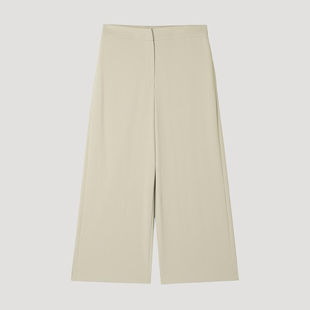 

[She S miSS] Back Banding Wide Crop pantS SwwSlp22100 Be beige/66