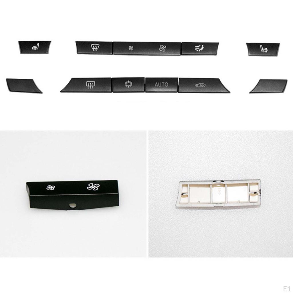 Auto Button Key Caps Repair Set, 61319313923 Cover Vehicle for F07 F10 F11 High Performance