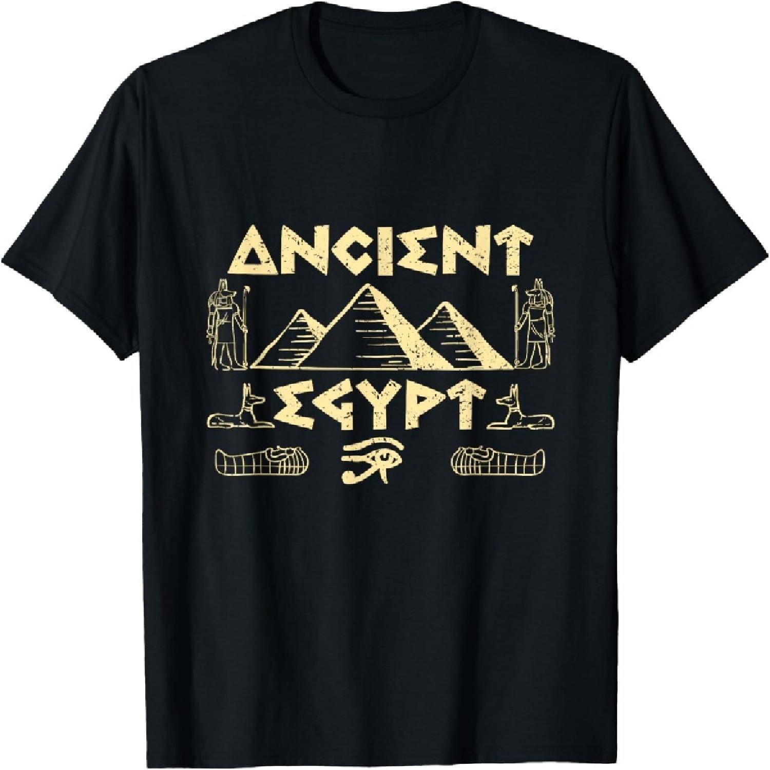 

Ancient Egypt Pyramid Egyptian T-Shirt XXXXXL різнокольоровий
