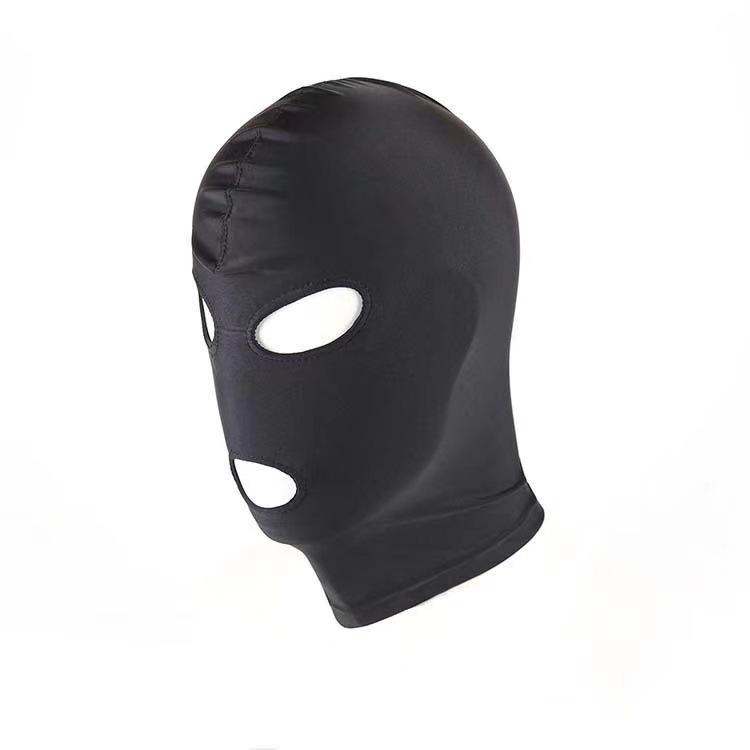 Adult Alternative Fun: Breathable High-Elastic Full-Cover Headgear with Eye and Mouth Openings for Couples