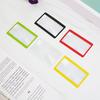 3X PVC Fresnel Lens Magnifier Pocket Credit Card Size PVC Frame Lightweight High Safety Square Lens Shape Magnifier