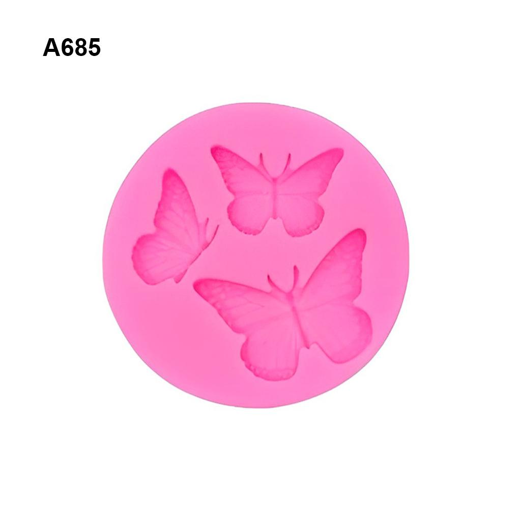 Silicone Mold Wedding Party Festival Home Hotel Cafe Candy Pudding Chocolate Cake Cute Decorating DIY Making Mould