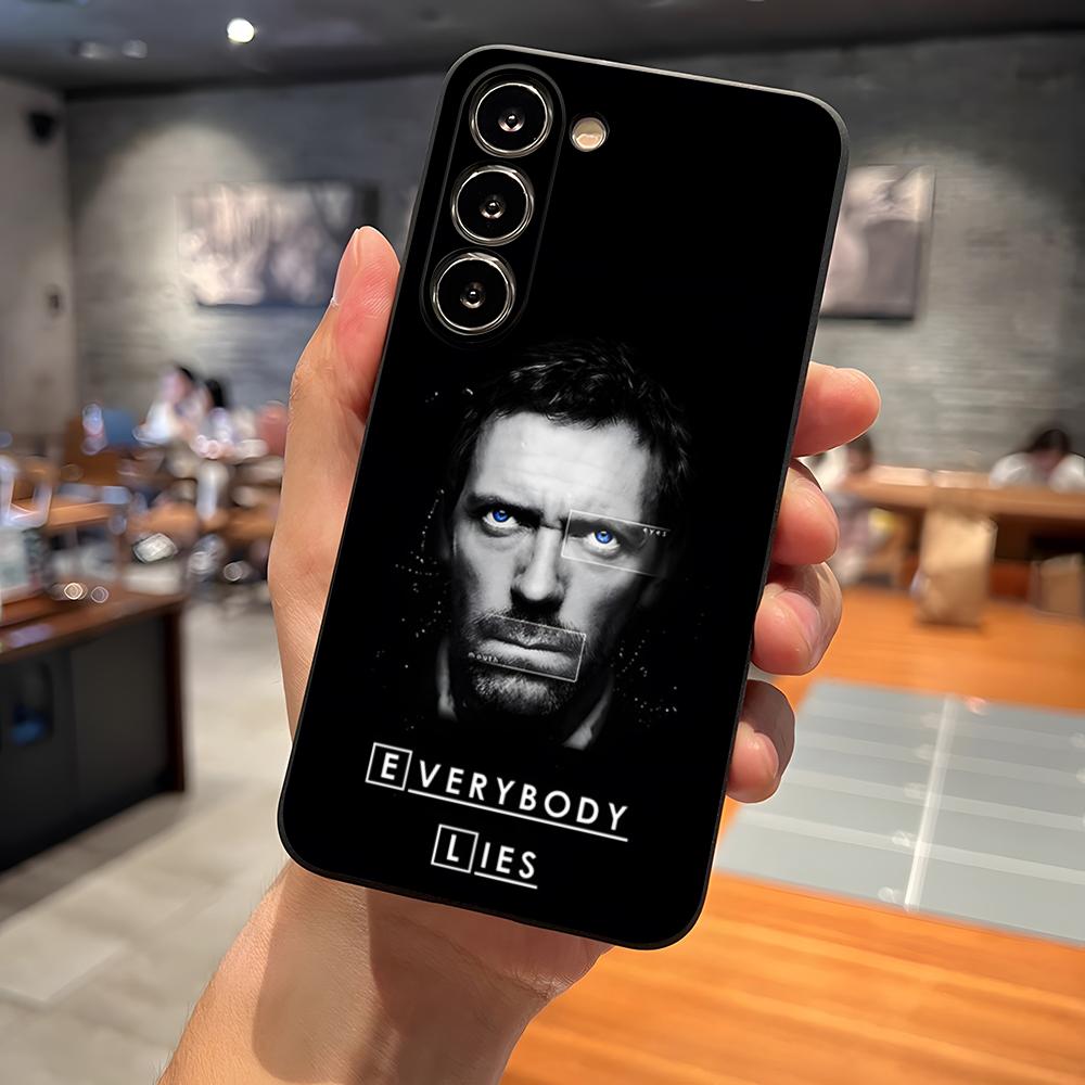 

House MD TV Classic Vintage Phone Case For S23 Samsung S25 S26 S24 Ultra S22 S20 Fe S21 Plus A16 A54 A34 A24 A53 A13 A14 Cover Samsung s22