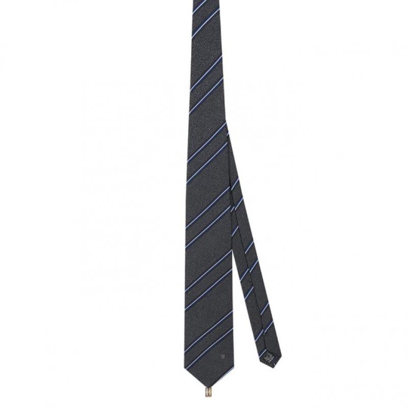 Daks 26 Year Ss Silk Blend Regimental Stripe Tie Dmg1acf1010g1