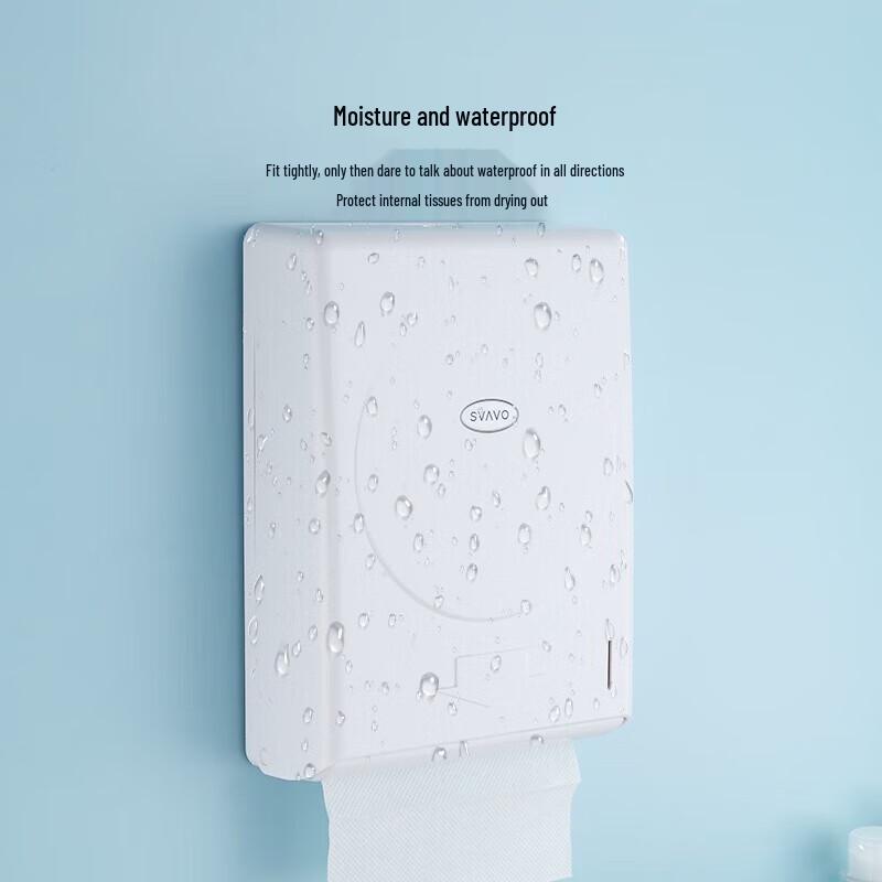SVAVO Wall-Mounted Tissue & Hand Towel Dispenser