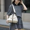 Nylon Small Satchel Multi-Pocket Lightweight Hand Bucket Bag Women's Shoulder Crossbody Bag