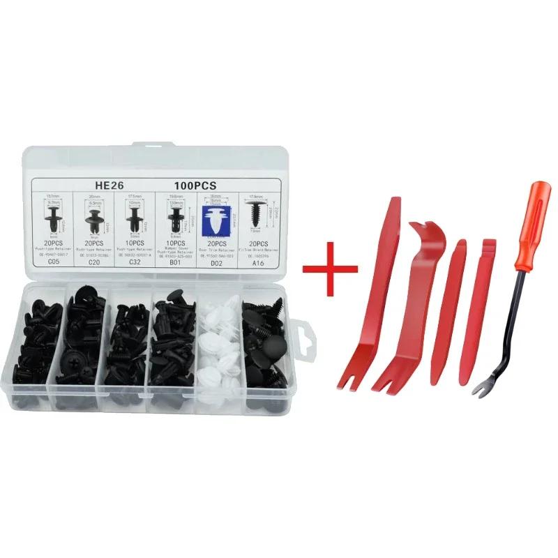Car Hand Tool Set Car Disassembly Tools Kit Stereo Repair DVD Repair Tool Dashboard Removal Tools Interior Plastic Trim Panel