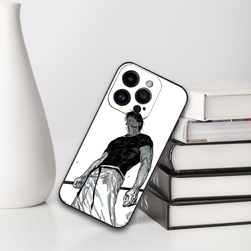Toji Fushiguro Jujutsu Kaisen Phone Case For Iphone 16 15 11 13 14 Pro Max 7 8 Plus X Xr Xs Max 12mini Black Shell Cover Case