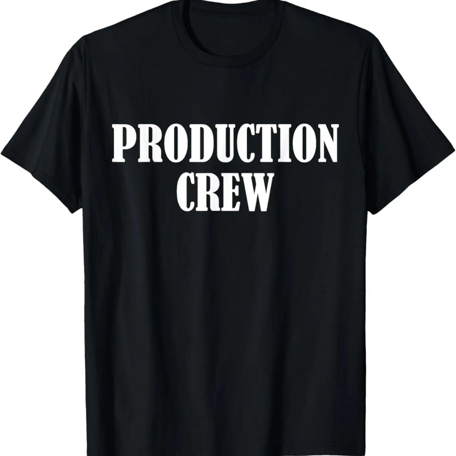 Production Crew Uniform Design - Production Crew T-Shirt S чёрный