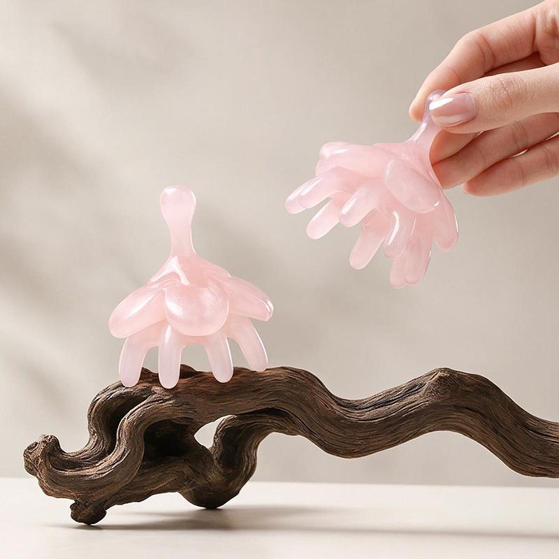 Octopus Head Massage Comb Manual Scalp Massage Tool For Head And Body Relaxation Portable Acupressure Massager For Home Office