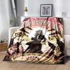 Buffy Flannel Blanket Soft Warm All-Season Throw, Design for Camping, Car Travel, Hiking Sofa, Bed, Office Perfect Gift for Parties